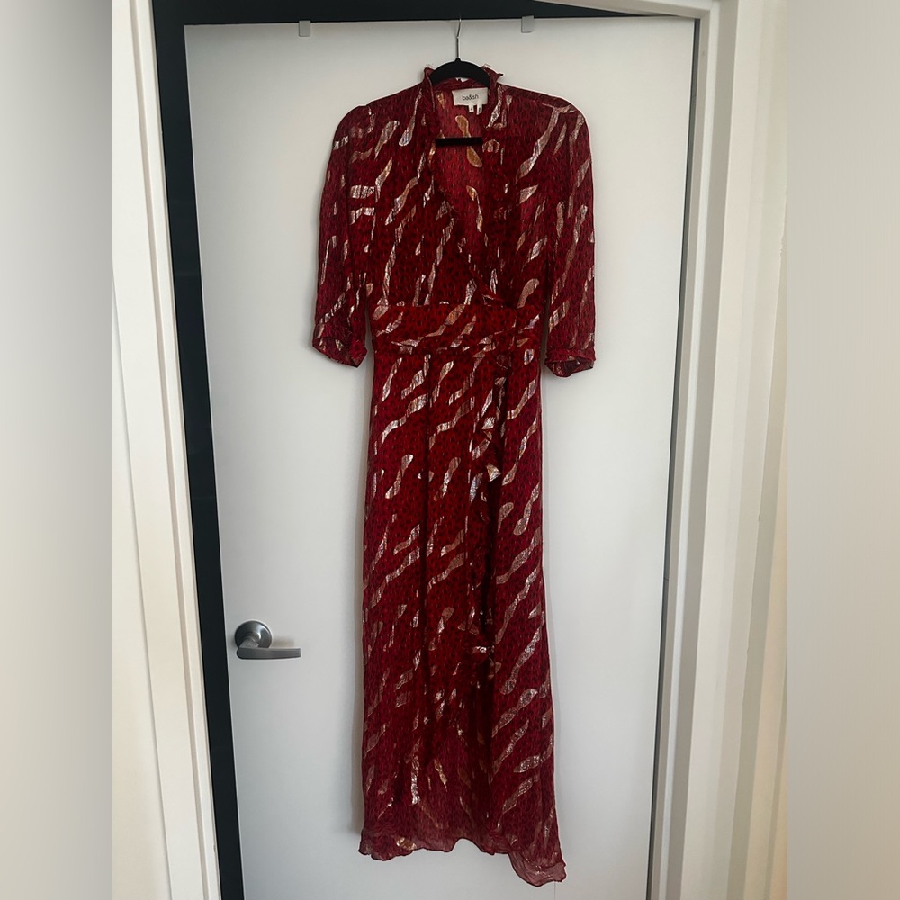 Ba&sh Hali Red Dress NWT